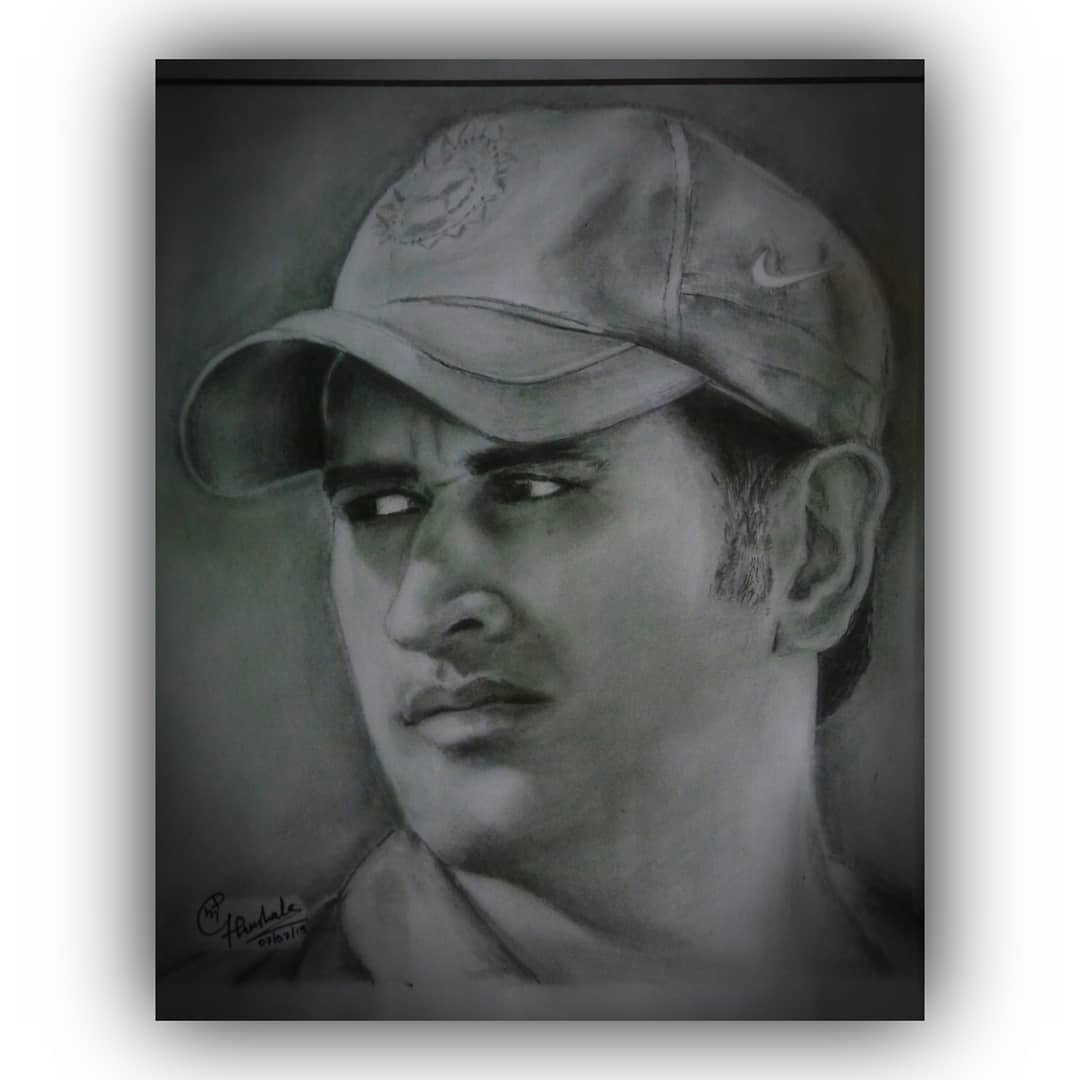 Crazy Art Zone portrait sketch 3