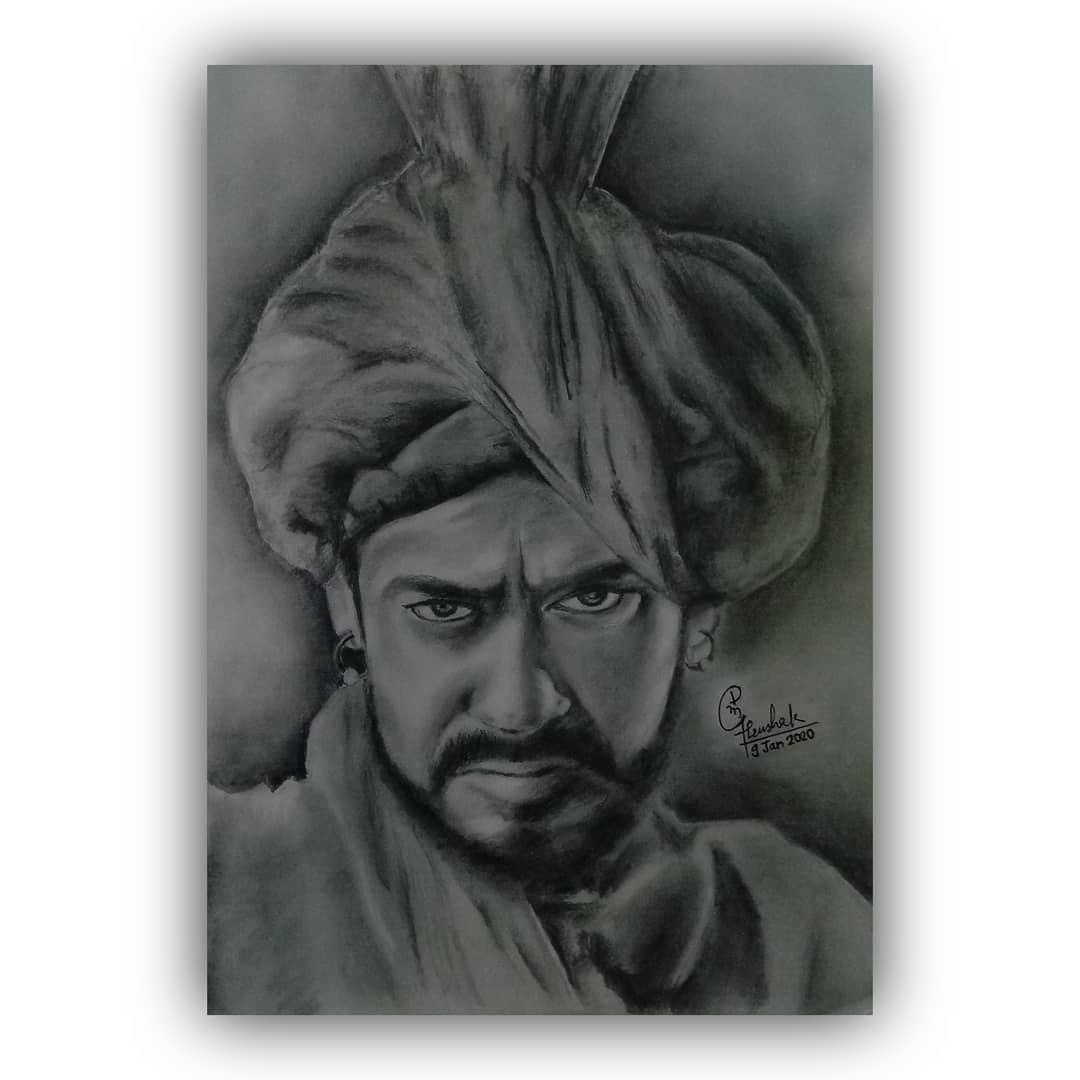 Crazy Art Zone portrait sketch 4