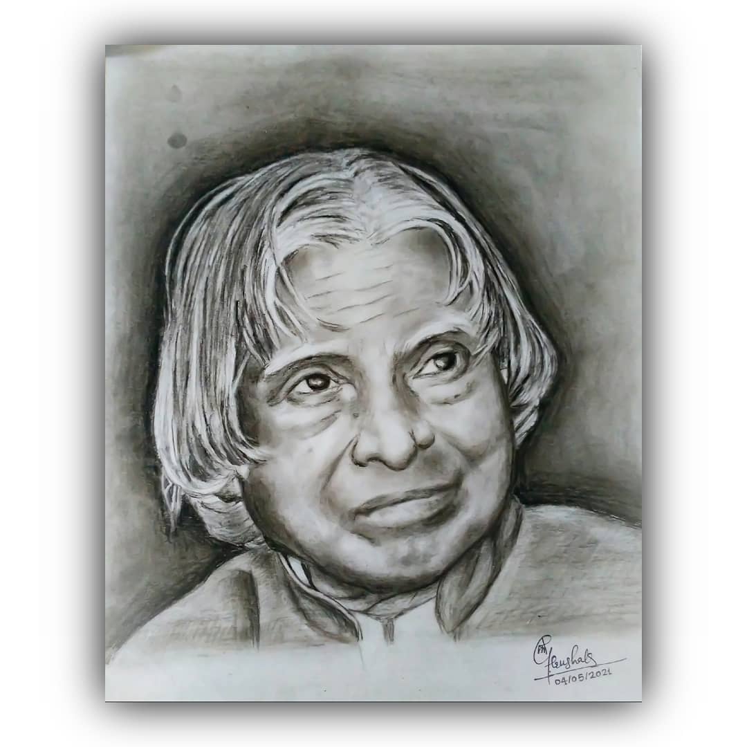 Crazy Art Zone portrait sketch 6